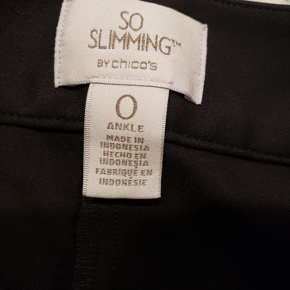 So Slimming Chico's Ankle Pants Size Small Like New! - Picture 8 of 16